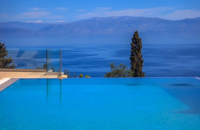 Villa Belvedere, a hidden paradise in Corfu. High luxury villa with amazing view