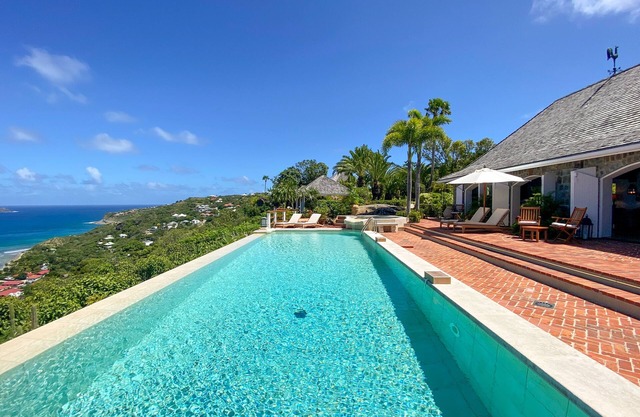 Villa Chanticleer | Ocean View - Located in Fabulous Lorient Beach with Private Pool