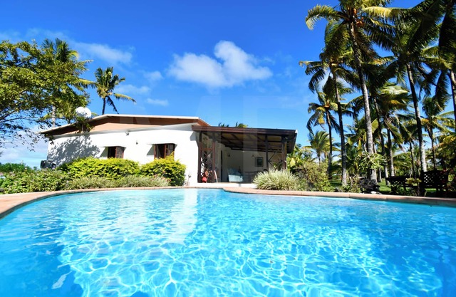 Villa Chez Zaza in a beautiful garden of palmtrees