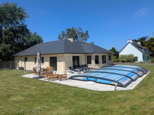 Villa de bord de mer avec piscine privée