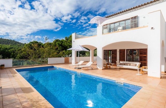 Villa 'Font De Sa Cala' with Sea View, Wi-Fi and Air Conditioning