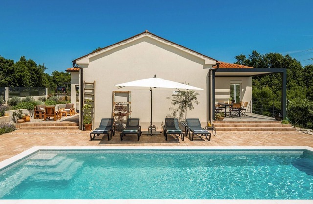 Villa for up to 5 people with private pool near Labin