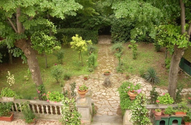Villa Fuà with private park view