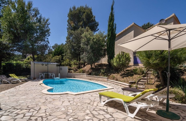 Villa in Pouzols with Private Pool