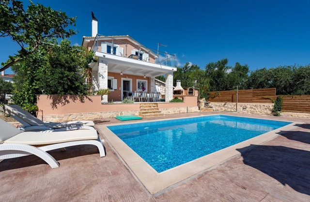Villa in Zakynthos with Private Pool & Views