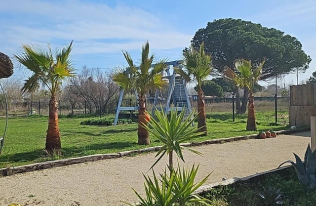 Villa Loucantou at Marseillan plage, between Sète and Agde