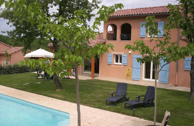 Villa Marguerite on holiday park Domaine Les Rives des l'Ardèche