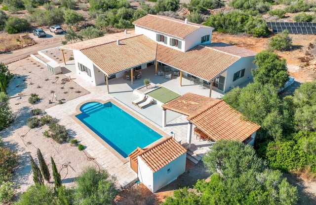Villa Olivo modern holiday home with pool in Mallorca near Ses Salines and Es Trenc