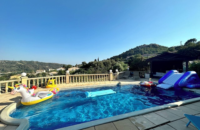 Villa on the french riviera in Nice with swimming pool