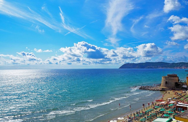 Villa Sole Mare, Cipressa, Italy