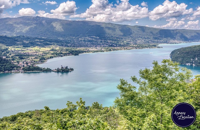 Villa Sommet Bleu - vue Lac d'Annecy et Piscine