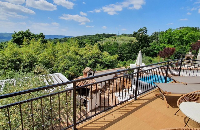 Villa Sveti Donat is located in the heart of Istria, surrounded by mountains