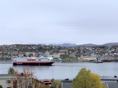 Villa top view Tromsø