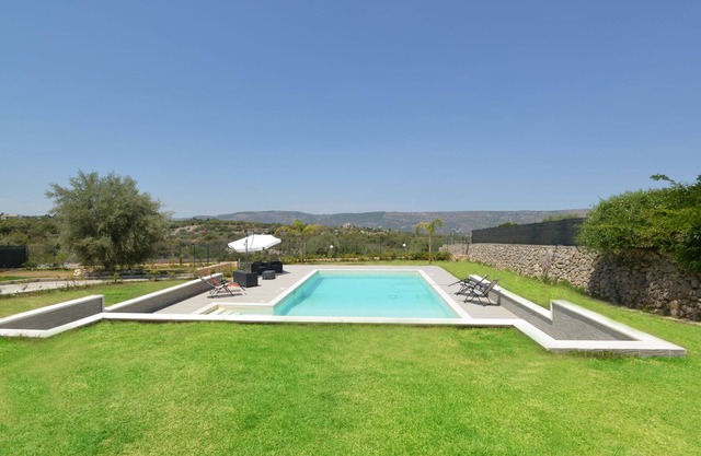 Villa with private pool and views
