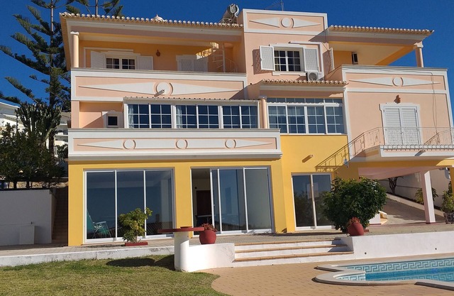 Villa with private pool, terrace and sea views
