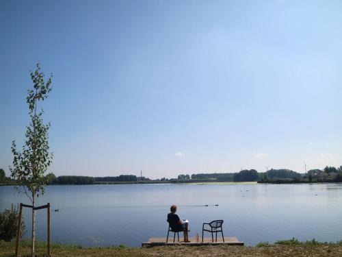 Villa with swimming and fishing pier