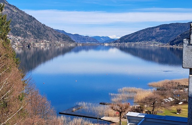Villach: Seeblick & Seezugang zum Ossiacher See am Fuße der Gerlitzen Alpe