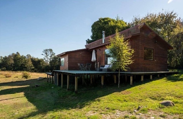 Villarrica Cabin 2BR with Fireplace and terrace