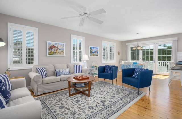 Walk to Beach and Near Bass River Central AC WiFi Four Shore