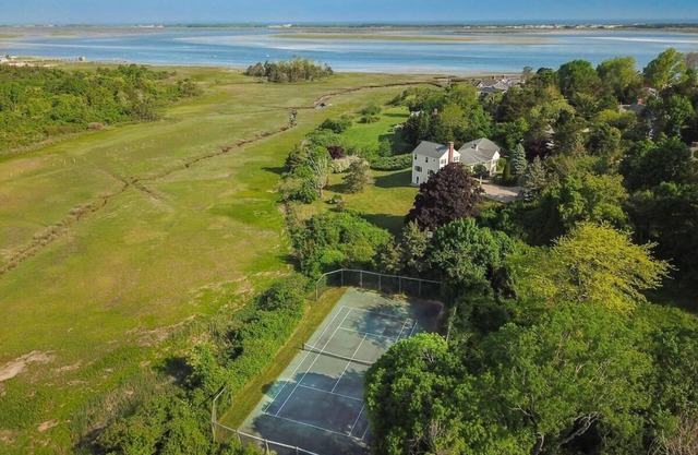 Water Views & Private Tennis Court!