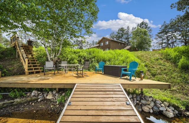 Waterfront family retreat.