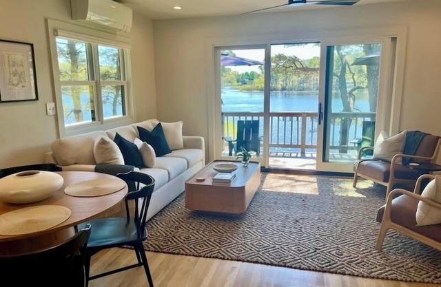 Waterfront Modern Home in Eastham, on a Pond