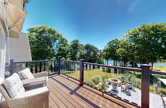 Waterfront property with private dock and access to Nantucket Sound