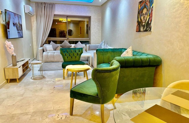 Well-equipped 1-bedroom apartment close to Tangier TGV station