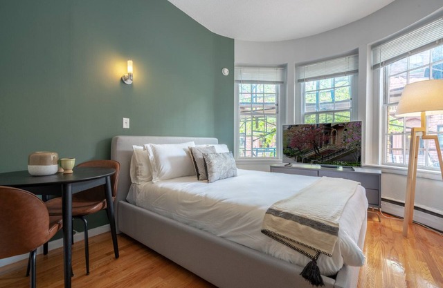 Well-Situated South End Studio w/W/D near T Stops