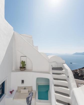White Cellar cave houses by Cycladica