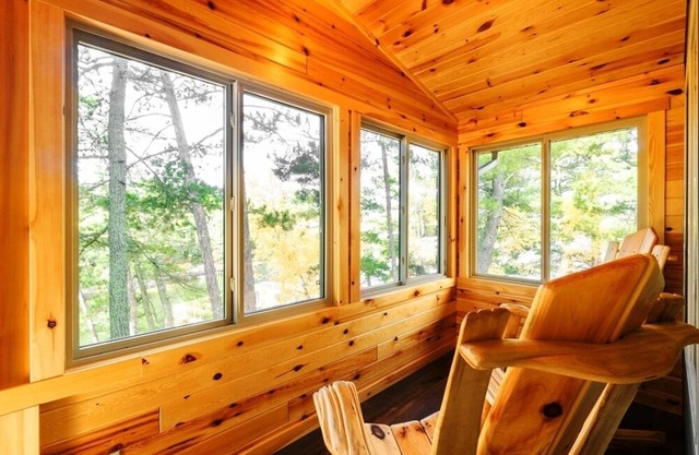 White Pine Retreat - Channel View. This is our nicest cabin - all new.