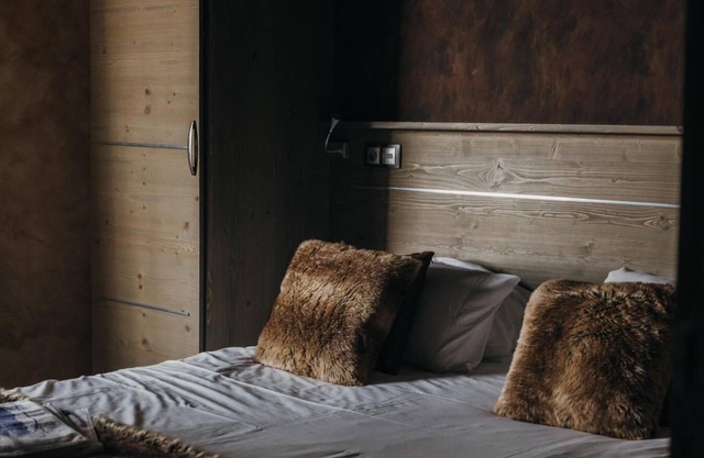 Wifi, 100m from ski slopes, fitness, swimming pool, sauna, hammam, balcony, fireplace or stove, tv