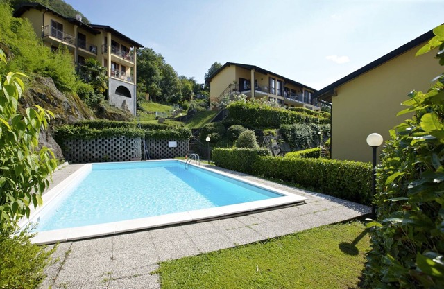 With great attention to detail furnished studio apartments in a residence with pool