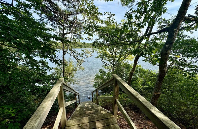Wonderful Pond Front property deep in the heart of Brewster, private, spacious and unique!