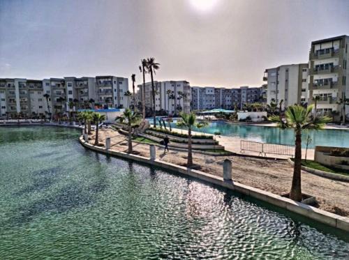 Wunderschönes Apartment im Palm Lake Resort - S+2 très haut standing für bis zu 5 Personen
