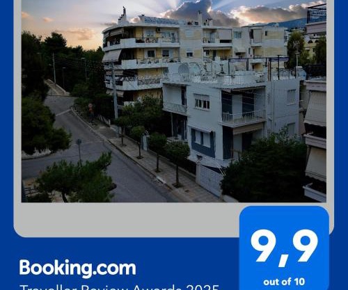 Zefyros Super Cool Apartments next to Alimos Riviera