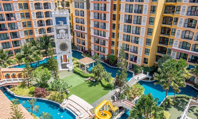 Na Chom Thian House | 1 bedroom condo with lavish swimming pool and gym access