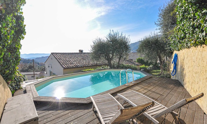 Magagnosc Apartment | 1 bedroom stunning apartment in Grasse