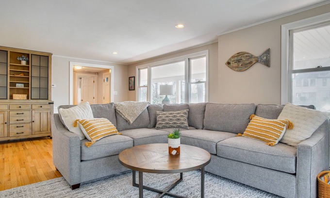 Cataumet House | 1 Mi to Beach: Cape Cod Family Home in Bourne!