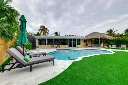 Garden Isles House | 1 Mi to Pompano Beach Vacation Rental with Pool!