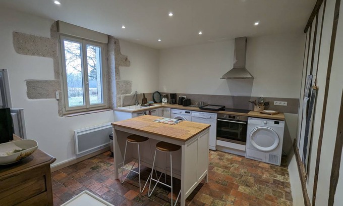 Saint-Firmin-sur-Loire Cottage | 100 m² Cabin ∙ 2 bedrooms ∙ 4 guests