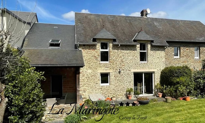 Cerisy-la-Foret House | 100 m² House ∙ 3 bedrooms ∙ 6 guests
