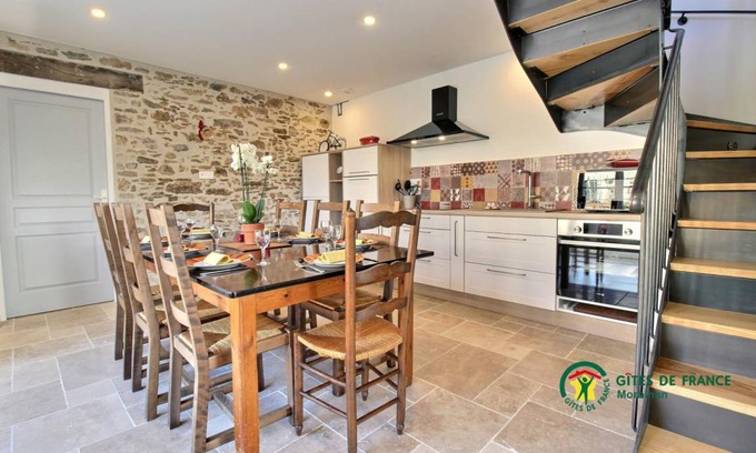 Nivillac House | 104 m² Gîte ∙ 4 bedrooms ∙ 8 guests