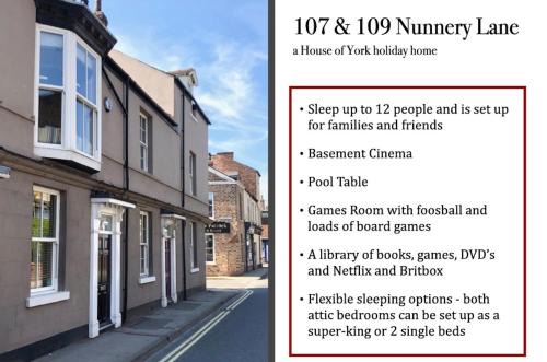York House | 107 and 109 Nunnery Lane