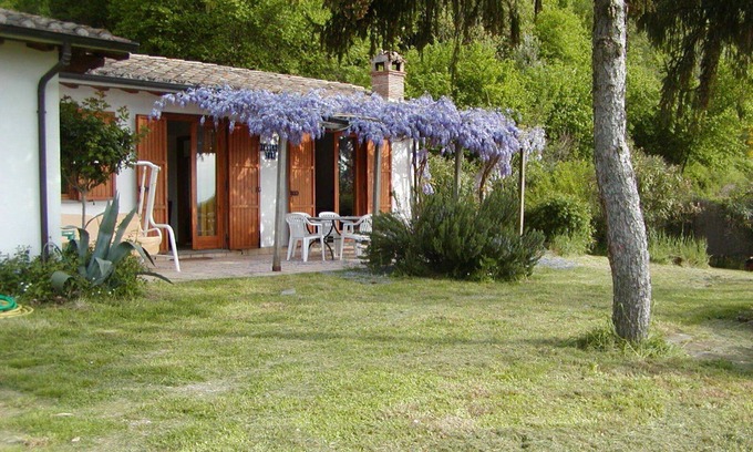 Montefiascone House | 110 sm new single storey building for 6 persons, Beautiful Bolsena view
