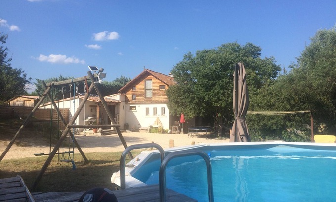 Saint-Just-et-Vacquieres House | 110m2 house + pool, No neighbors, in the countryside between Uzès and Cévennes