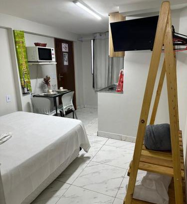 Vila Regina Apartment | 12 Kitnet, central, completa com tv smart