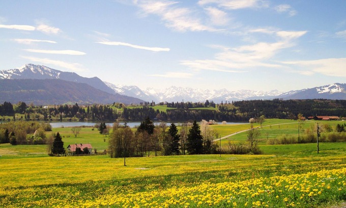 Waltenhofen Apartment | 130 m² with a magnificent mountain view in the Allgäu