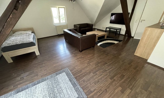 Engen Apartment | 140sqm apartment -3 bedrooms kitchen bathroom, WLAN, parking lot, up to 7 persons