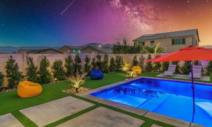 Coachella House | 175 Poker Table-Pool/Spa-BBQ-Games!